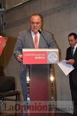 Investidura de José Luján como rector de la UMU