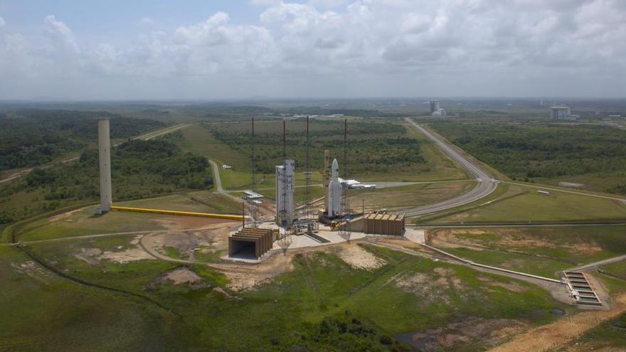 Instalaciones de la ESA en Kourou