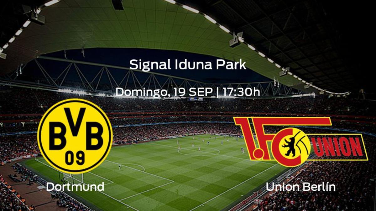 Previa del encuentro: el Borussia Dortmund recibe al Union Berlín