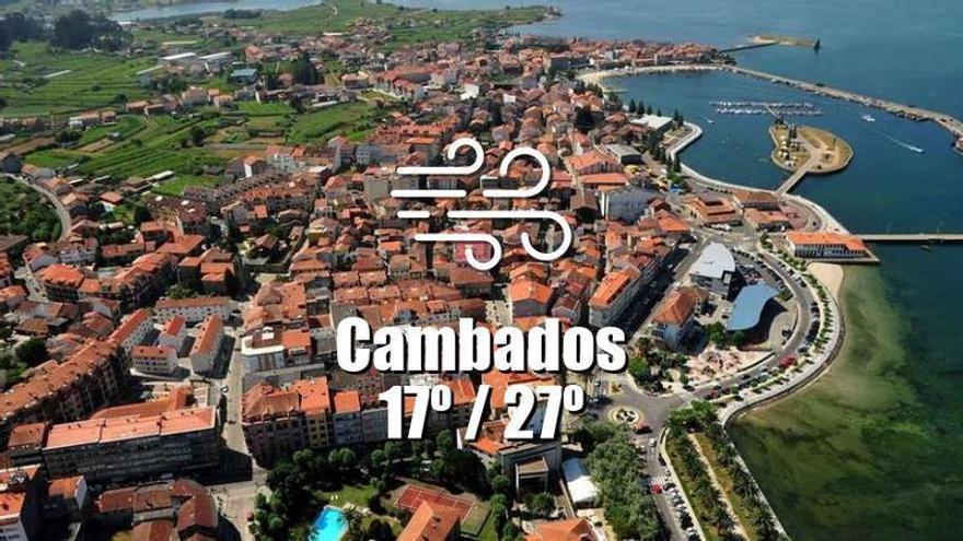El tiempo en Cambados: previsión meteorológica para hoy, lunes 29 de junio