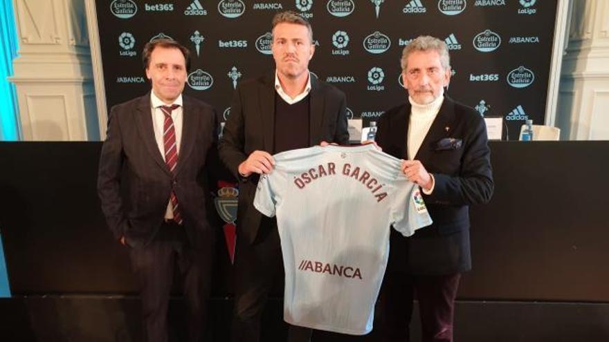 Óscar García, entrenador del Celta: "La presión no puede recaer sobre un solo jugador"