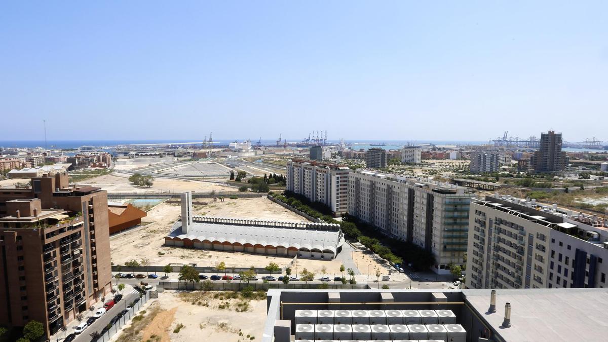 Puente, Catalá, Bernabé i Mazón en la inauguració, l’estiu passat, de l’autopista ferroviària de València