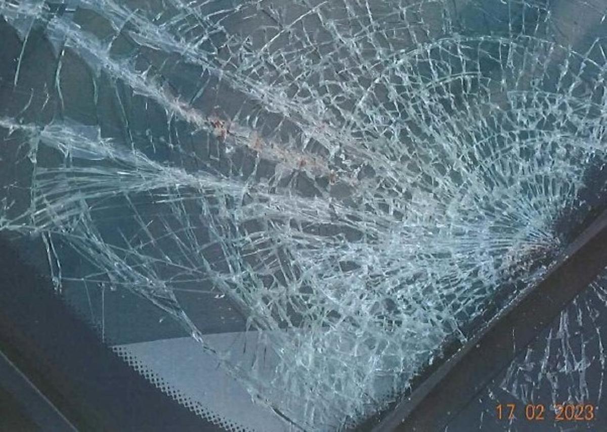 Impacto del atropello en Tarragona según consta en la causa