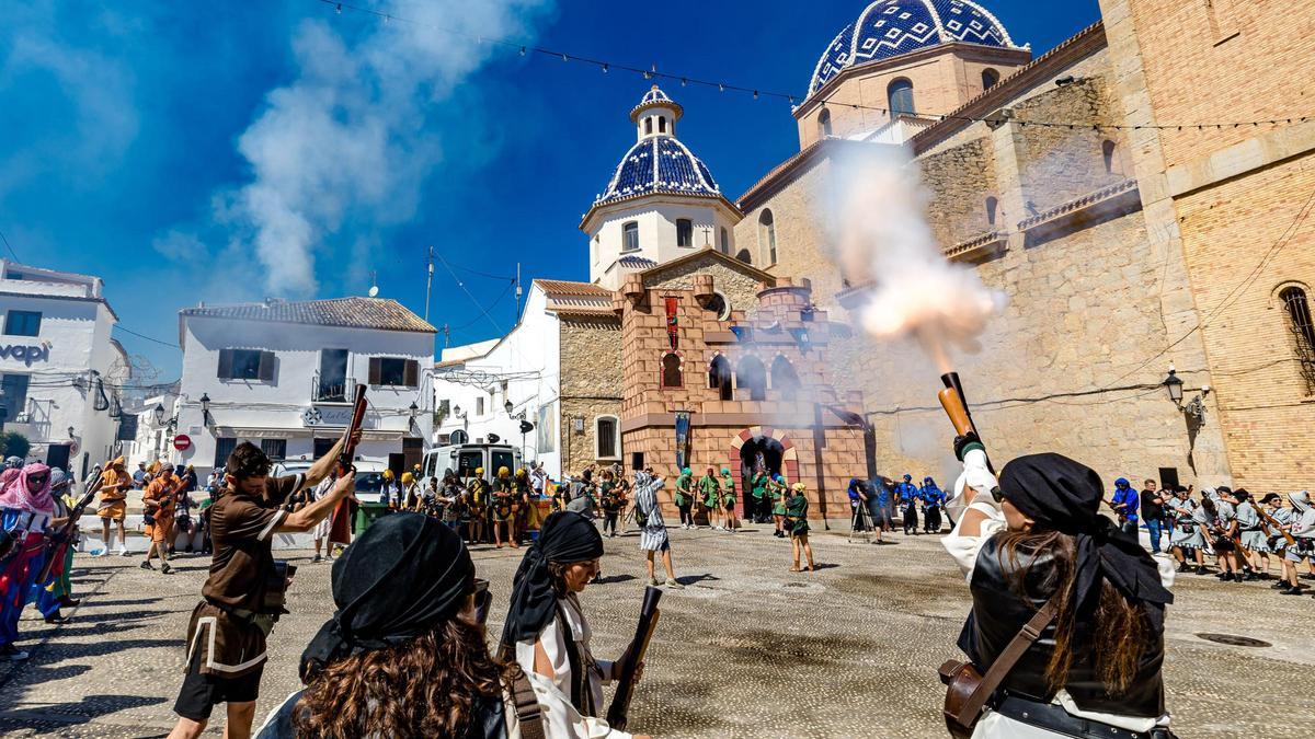 Tiroteo y embajada cristiana con rendición mora en Altea