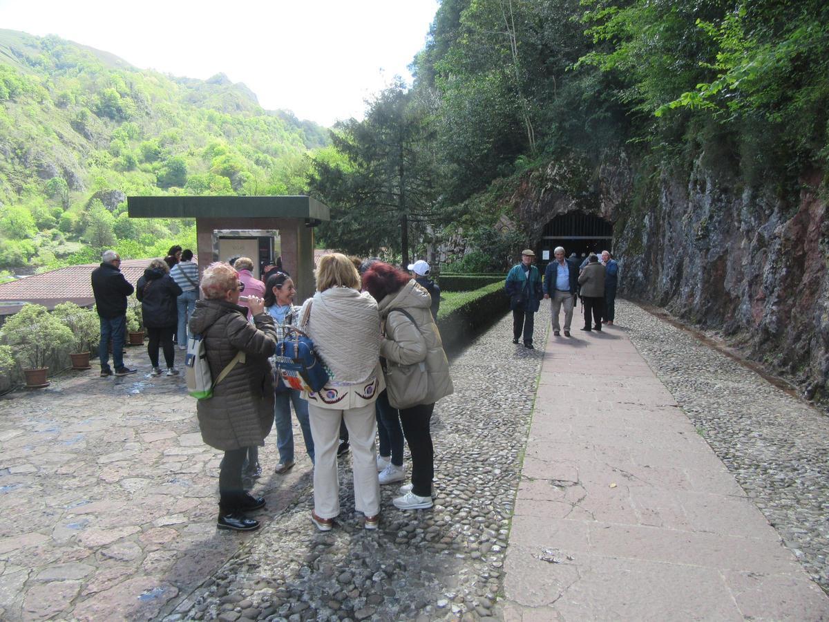 Visitantes en Covadonga.