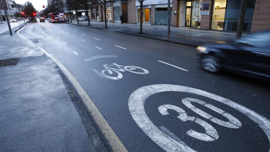 Gijón pone fin a los ciclocarriles: a partir de ahora solo se desarrollarán carriles bici segregados