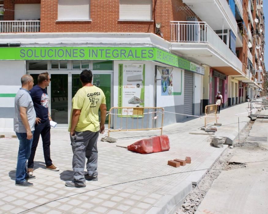 Obras en Silla.