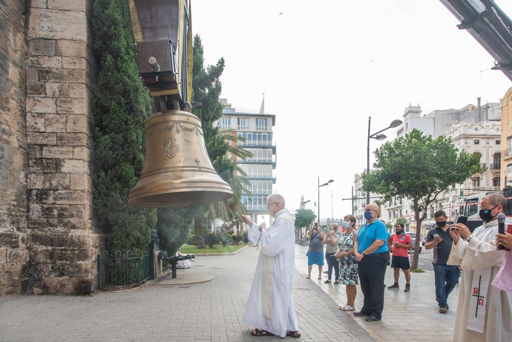 La campana "María" vuelve a Santa María del Mar