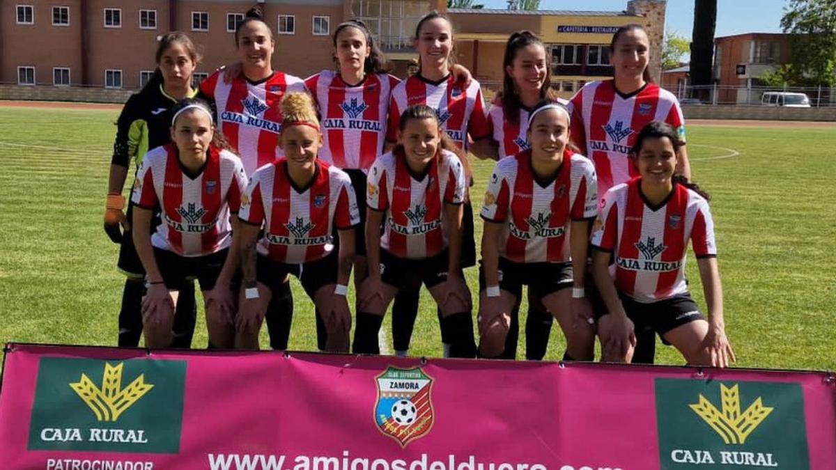 El equipo inicial del Amigos del Duero Caja Rural. / AD