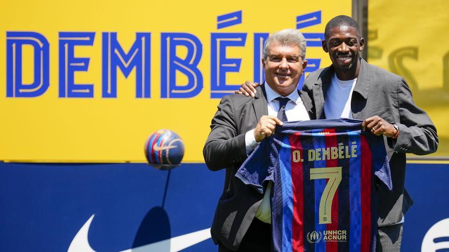 Dembélé vuelve a fichar por el Barça