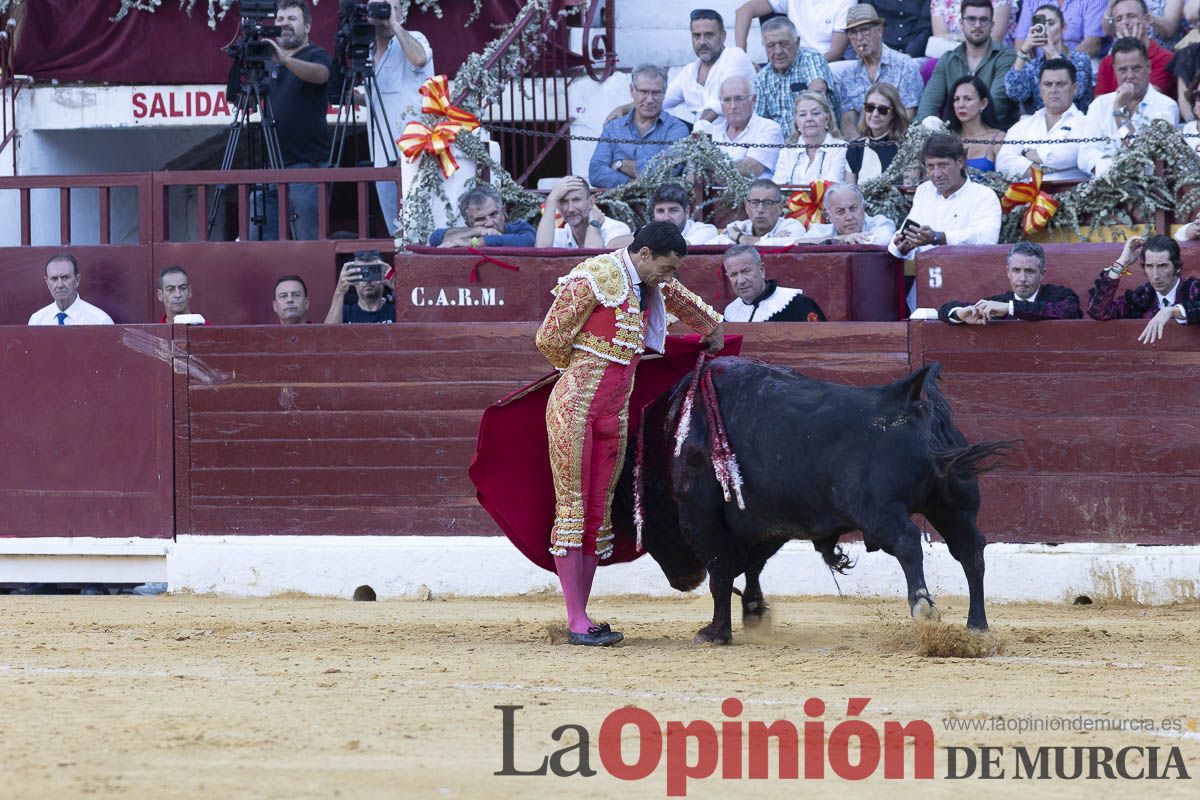 Tercer festejo de la Feria Taurina de Murcia (Talavante, Paco Ureña y Roca Rey), en imágenes