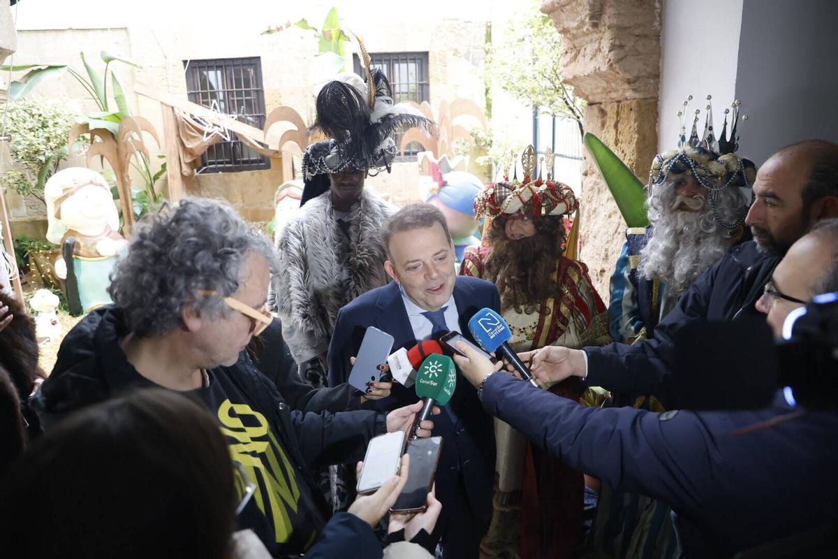 Presentación de los Reyes Magos en el Palacio de Orive