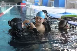 Terapia y diversión bajo el agua