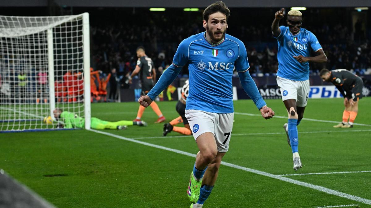 Kvaratskhelia: "Me hice futbolista por Guti"