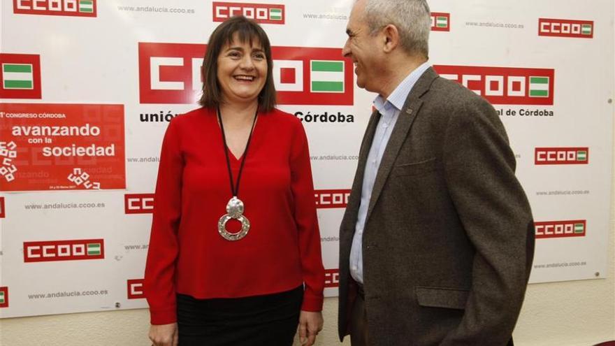 Marina Borrego y Carlos Núñez aspiran a dirigir CCOO en Córdoba