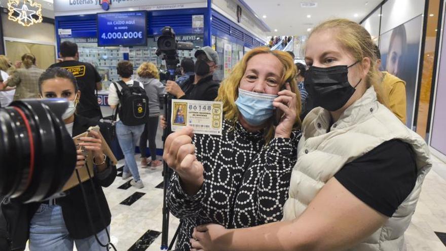 El Gordo de la Lotería de Navidad cae en Las Palmas de Gran Canaria