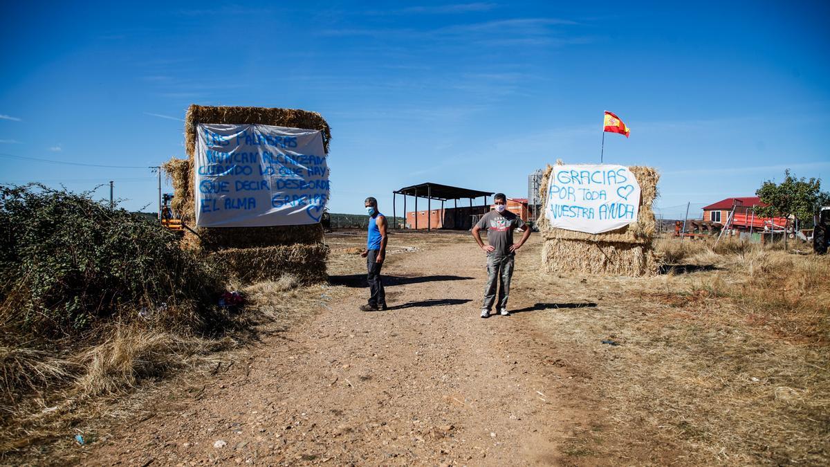 Caravana solidaria por el incendio de Lober