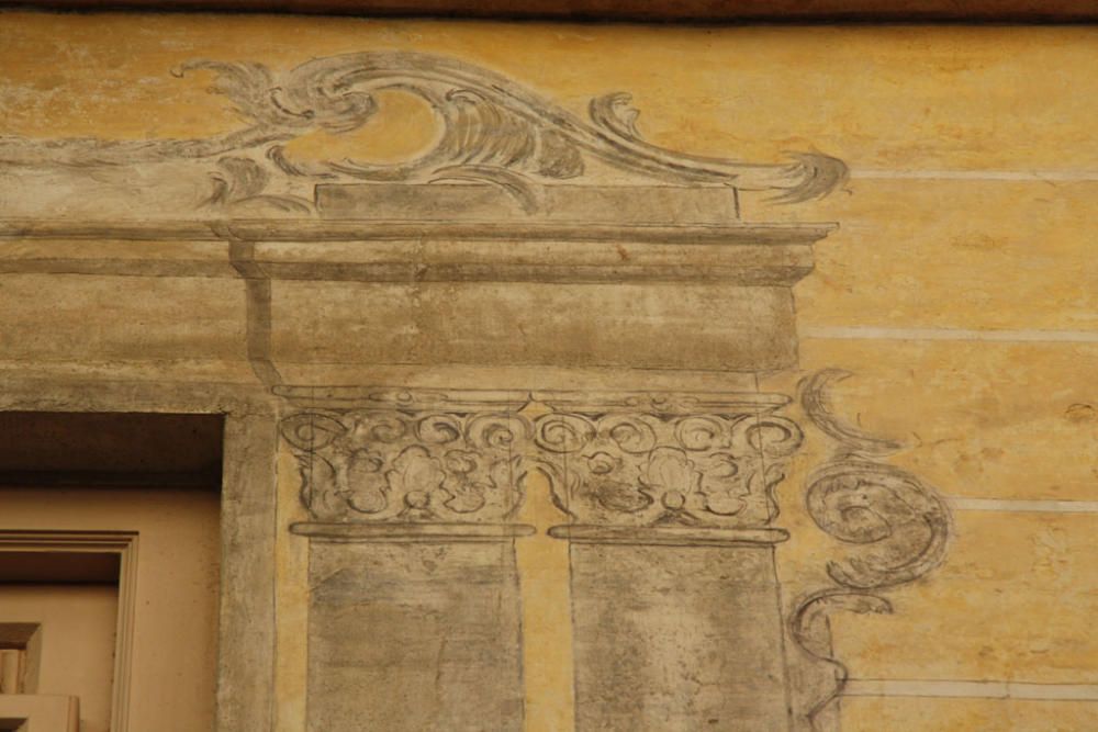 'Cinco bolas' de Simón Flynn, 'Casa del Obispo' de Nina Rodríguez y 'Torre de San Felipe' de Feliciano Ruy, ganadoras del Concurso Fotográfico'Pinturas Murales Barrocas" de Málaga Monumental