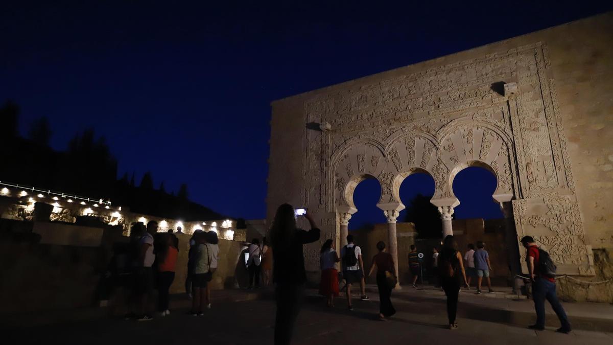 Visitas teatralizadas en Medina Azahara, en la última Noche del Patrimonio.