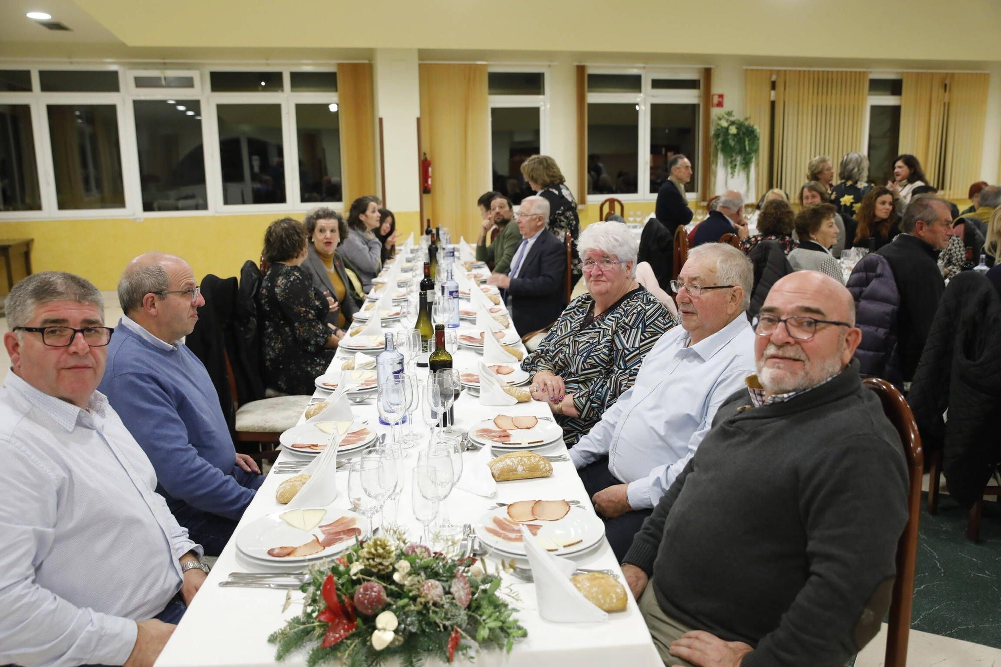 El homenaje a los expresidentes de la federción de vecinos de la zona rural de Gijón, en imágenes