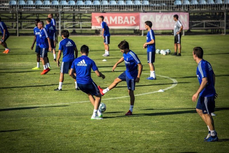 El Real Zaragoza vuelve a los entrenamientos