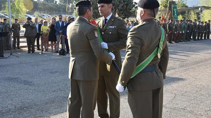 Relevo en el mando de tres de los batallones de la Brigada Guzmán el Bueno X