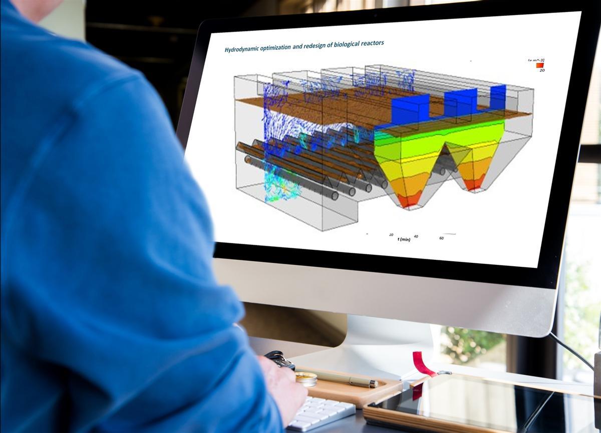 Imagen de simulación de fluidos.