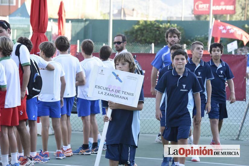 Inauguración del Campeonato Nacional de Tenis Alevín en el Club Cordillera