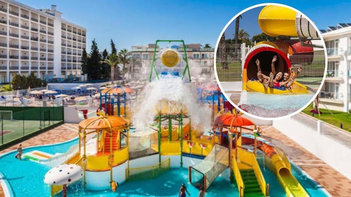 tiene su propio parque acuático con ocho piscinas y ‘day pass’