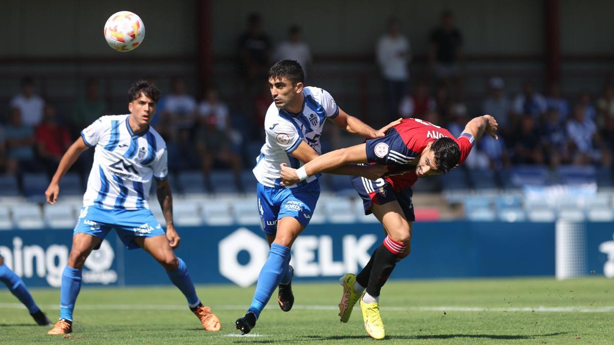 Imagen del partido Osasuna B-Atlético Baleares de la jornada 1 d ePrimera RFEF