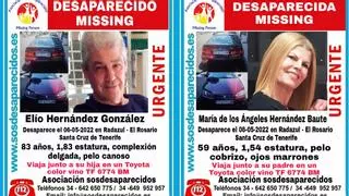 Desaparecidos un padre y su hija en Tenerife