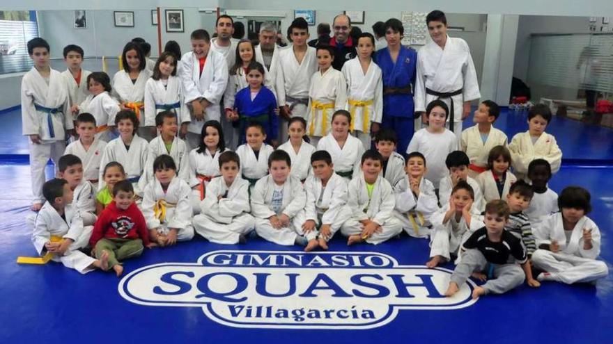 El Squash cuenta con más de 60 judokas en estos momentos.