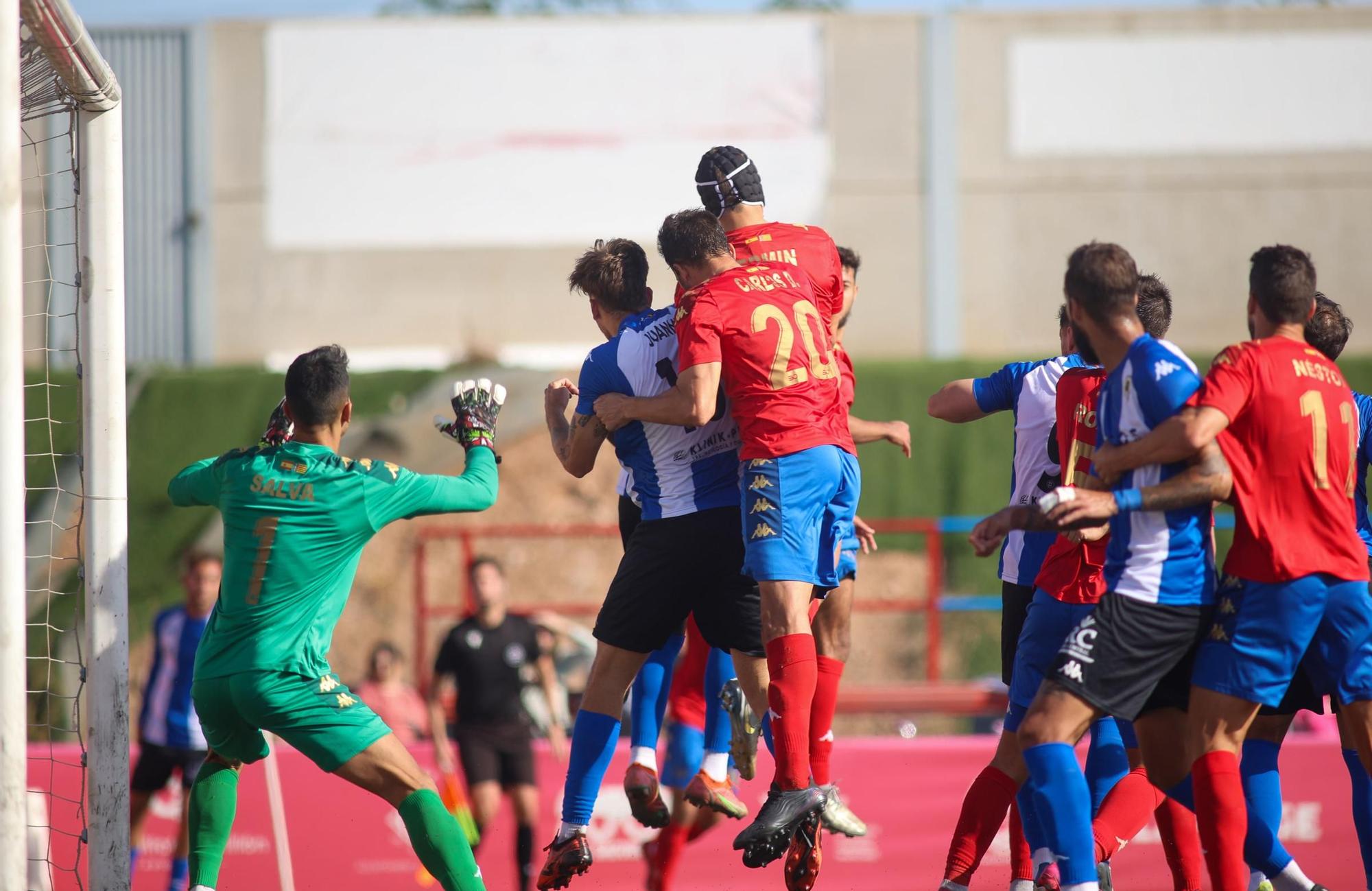 Derrota del Hércules en Sagunto (3-1)