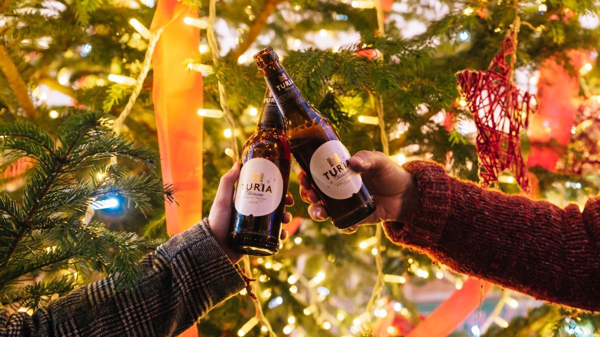 Cerveza Turia reivindica la gastronomía mediterránea esta Navidad en Els Magazinos.