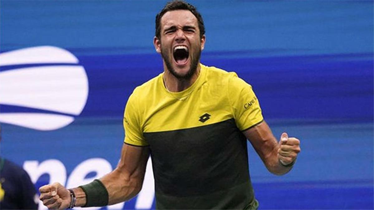 Berrettini gana a Monfils (3-6, 6-3, 6-2, 3-6 y 7-6(5))