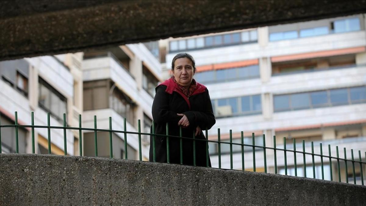 Raquel Rodríguez, asesora de vivienda del Ayuntamiento de Madrid, en la zona de Moncloa