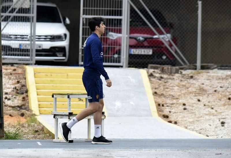 El Zaragoza se entrena