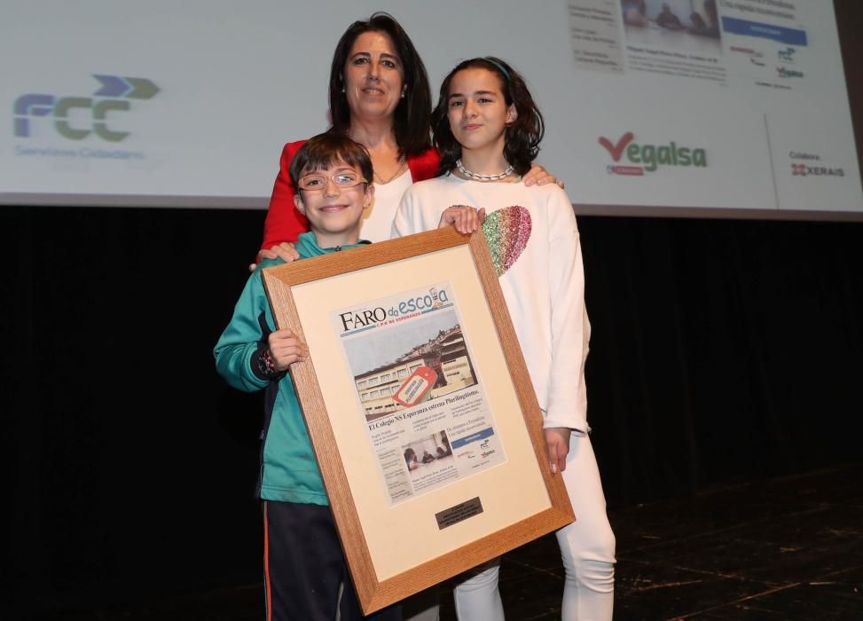 Así fue la entrega de premios de Faro da Escola