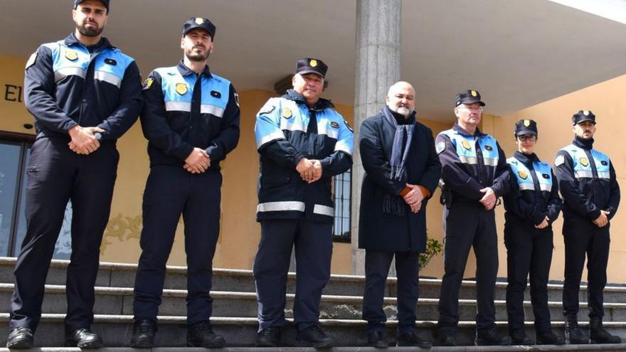 Cuatro nuevos agentes de la Policía Local rosariera empiezan a prestar servicio