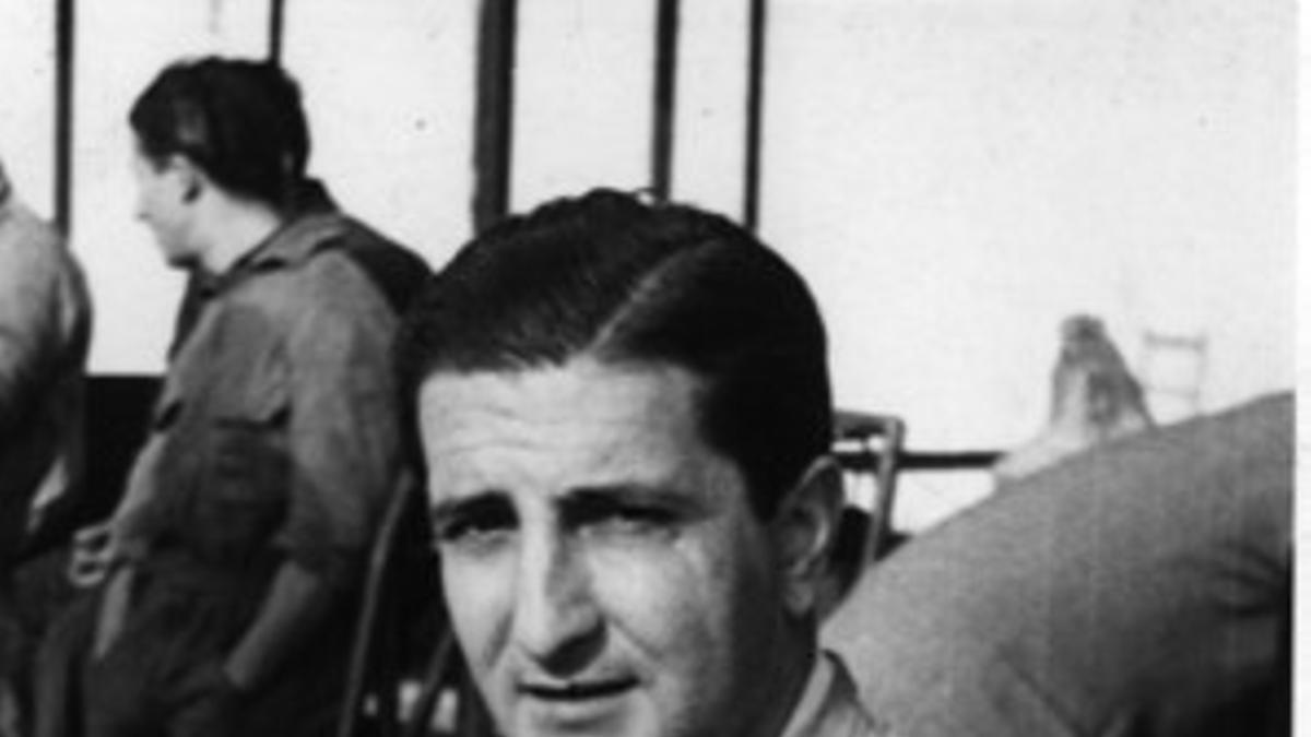 Francisco Godia, en una imagen de archivo, durante su etapa de piloto de fórmula 1.