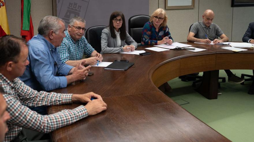 Primer Consejo Agrario del año celebrado ayer en  la sede teritorial de la Junta de Castilla y León. | E. F.