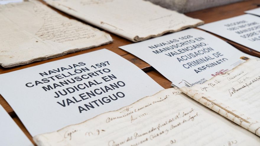 Una investigación policial rescata 30 manuscritos históricos de hasta 500 años de antigüedad vinculados a Castellón