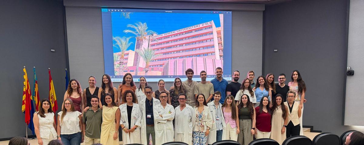 En el acto se dio la despedida a los 62 profesionales que completan este año su especialización