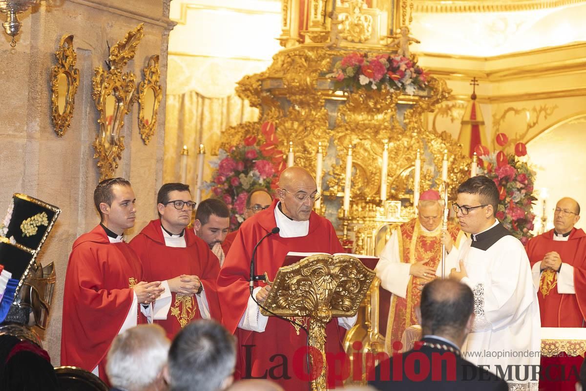 Así se ha vivido en Caravaca la clausura del Quinario de la Vera Cruz