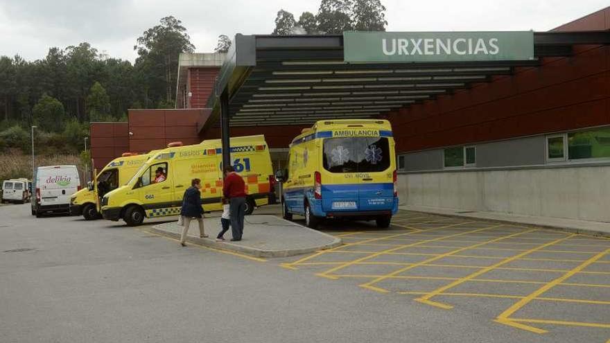 El servicio de Urgencias del Hospital do Salnés. // Noé Parga