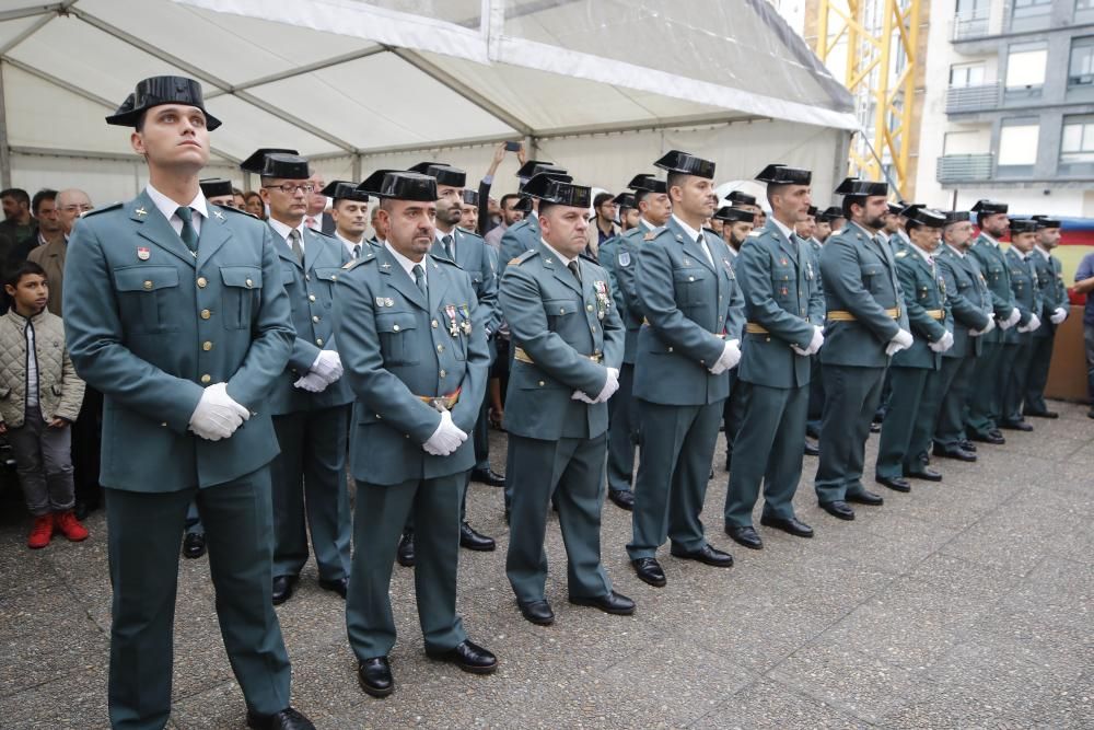 La Guardia Civil celebró ayer su día grande, el de su patrona la Virgen del Pilar, coincidiendo con una efeméride especial para este cuerpo, su 175 aniversario.