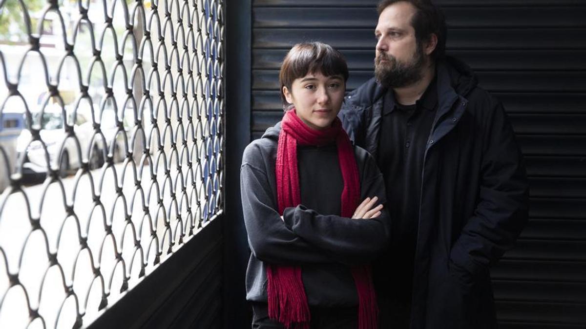 Zoe Stein con Carlos Vermut.