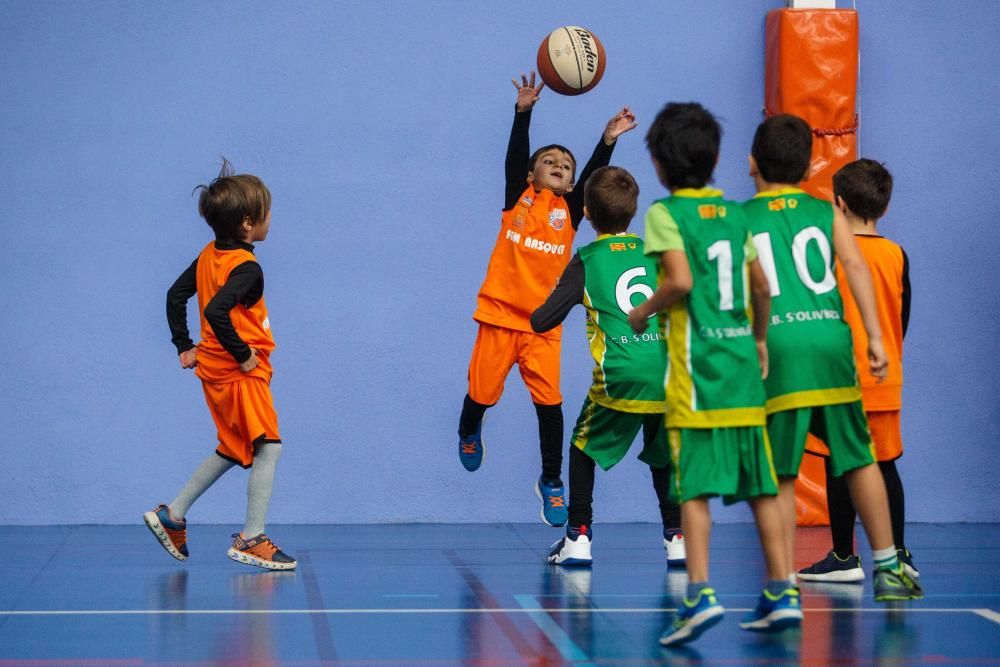 El objetivo de estas diadas es captar a niños para que jueguen al baloncesto