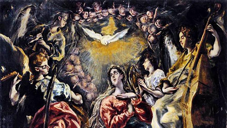La Inmaculada Concepción del Greco de  la Fundación Selgas.