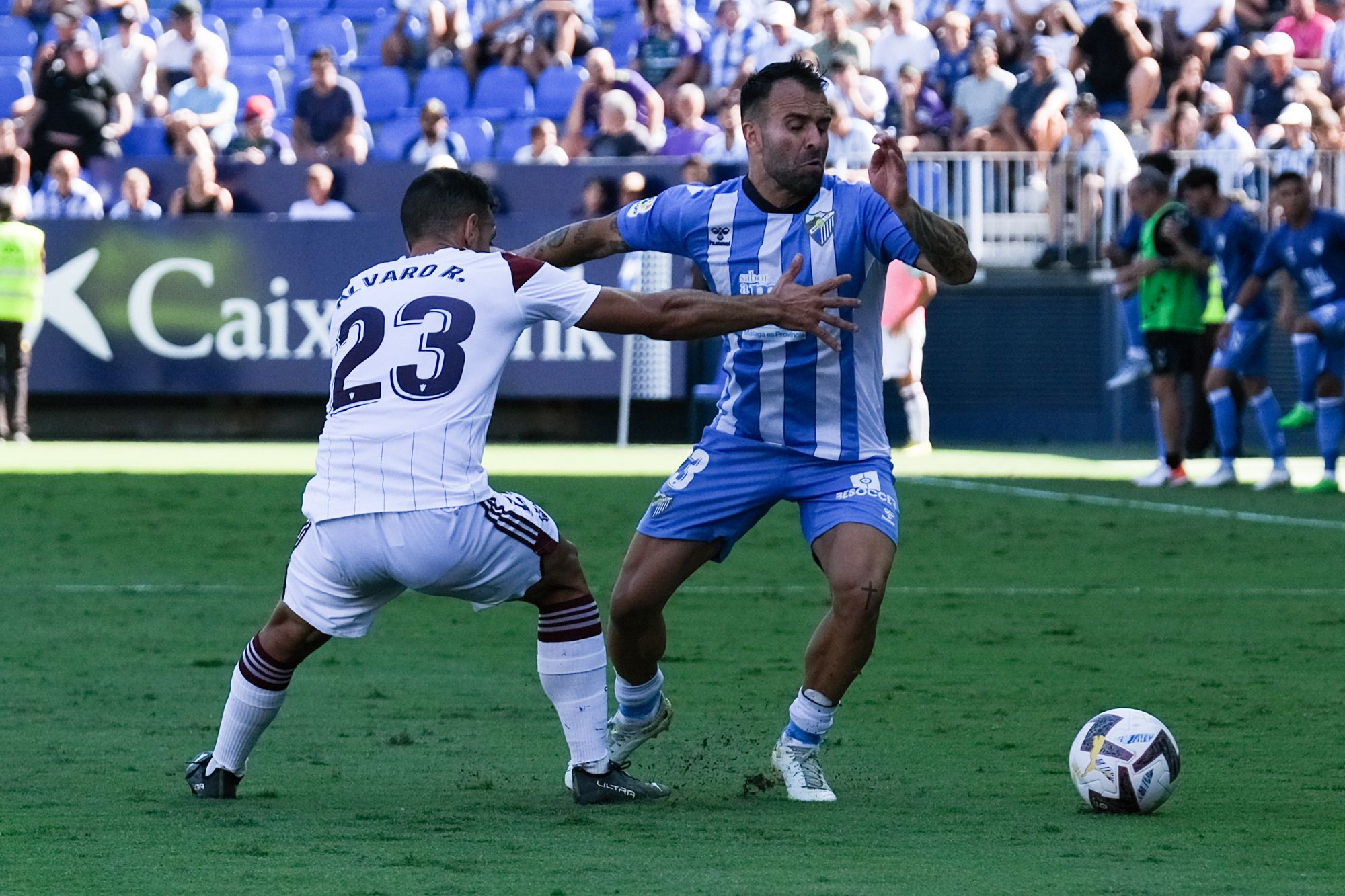 El Málaga CF - Albacete Balompié, en imágenes